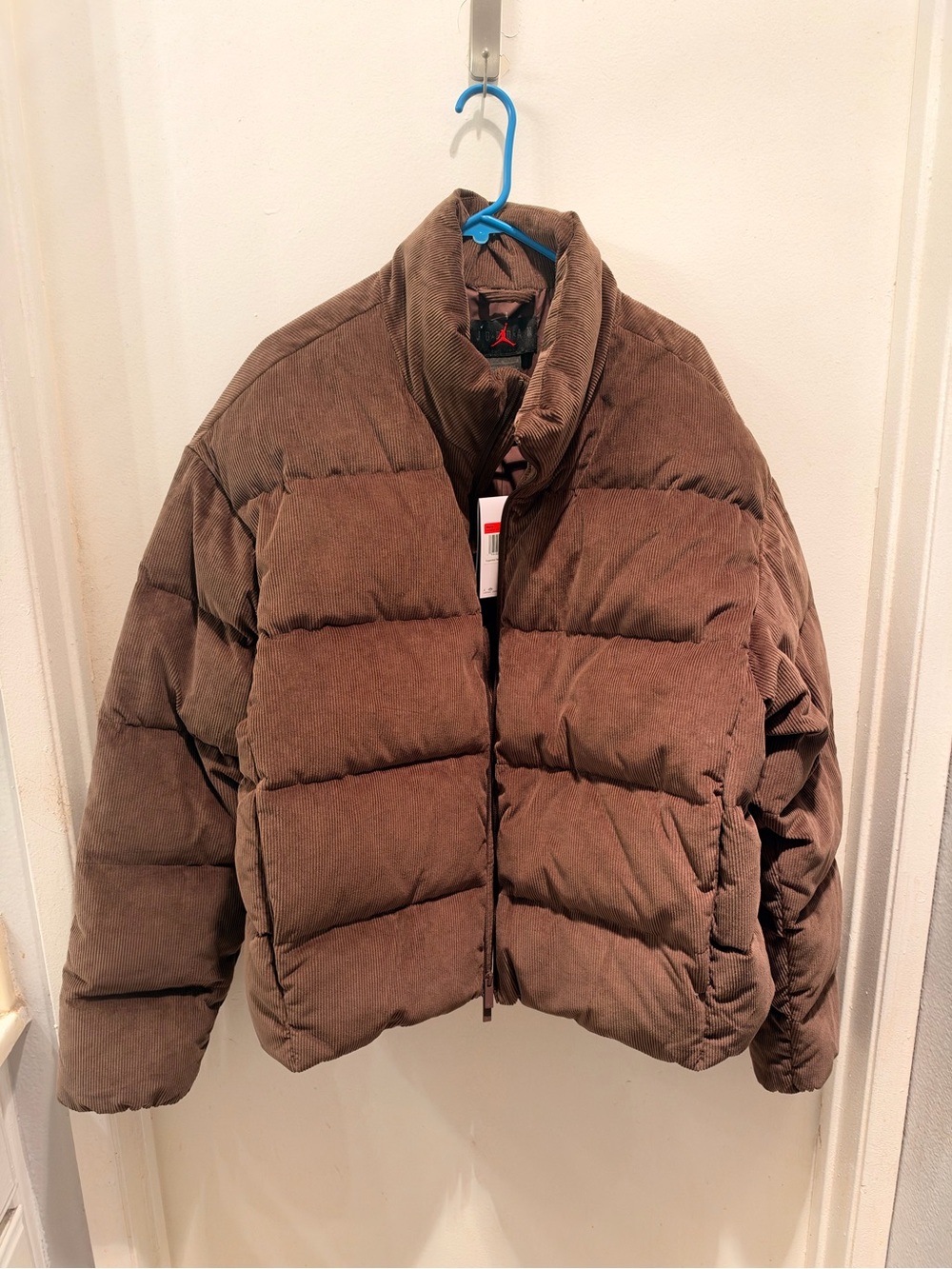 Nike Brown Corduroy Puffer Jacket